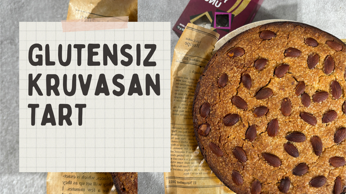 Glutensiz Bademli Kruvasan Aromalı Tart Tarifi