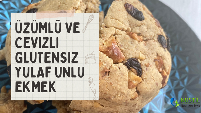 Üzümlü ve Cevizli Yulaf Unlu Ekmek