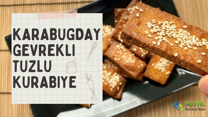 Glutensiz Karabuğday Gevrekli Tuzlu Kurabiye