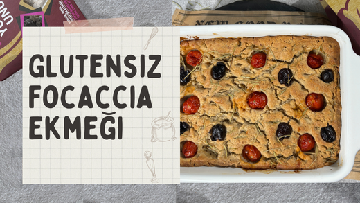 Glutensiz Focaccia Ekmeği