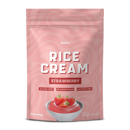 BAHS Rice Cream - Strawberry 800 gr