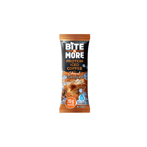 BITE&MORE Proteinli Soğuk Kahve Caramel Macchiato 33g