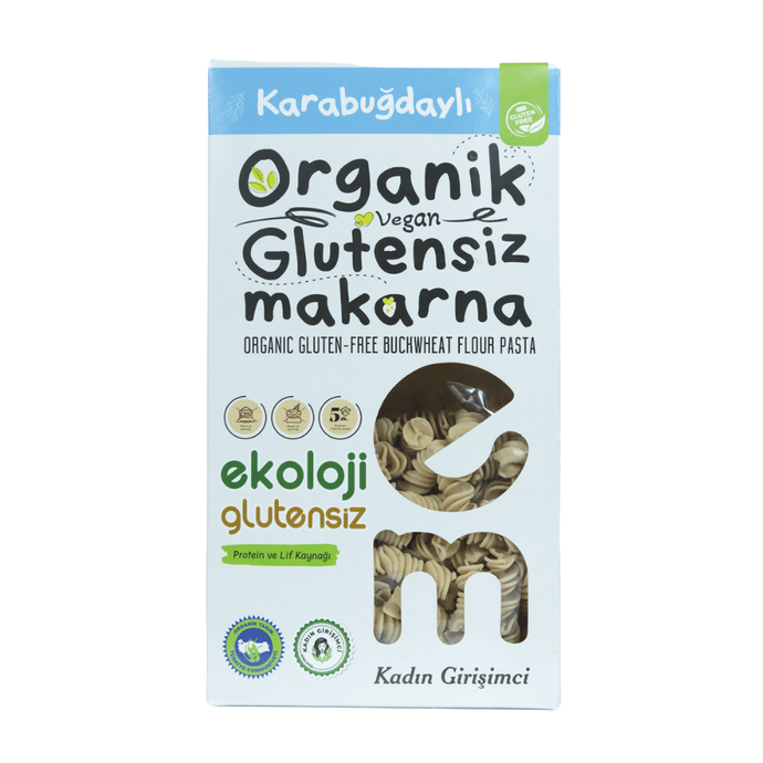 EKOLOJİ MARKET Organik Glutensiz Makarna Karabuğdaylı Külah 200g