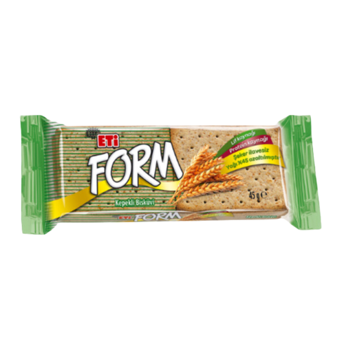 ETİ Form Bisküvi Kepekli 45 G