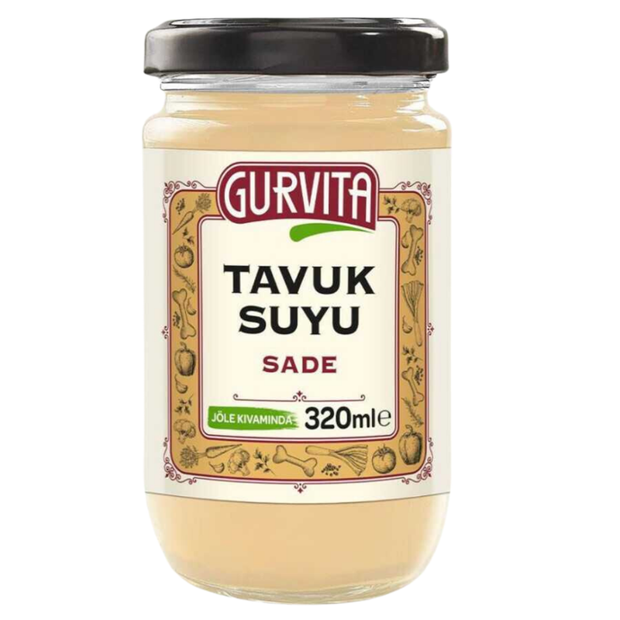 GURVİTA Tavuk Suyu Sade 320 ml