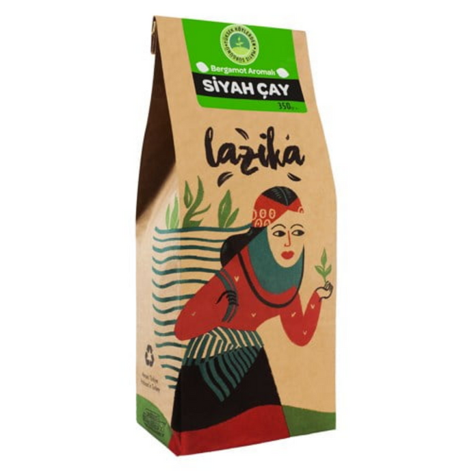 LAZİKA Bergamot Aromalı Siyah Çay 350g