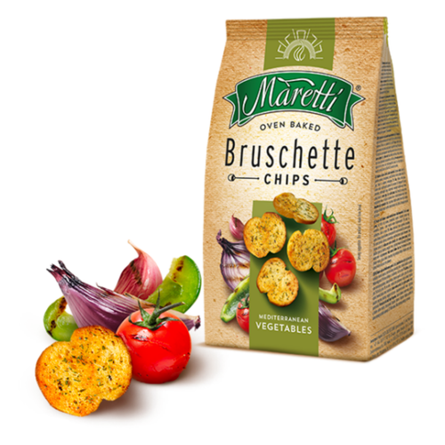 MARETTİ bruschette vegetables chips 70g