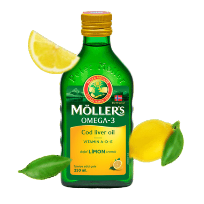 MÖLLERS Omega 3 Limon 250 ml