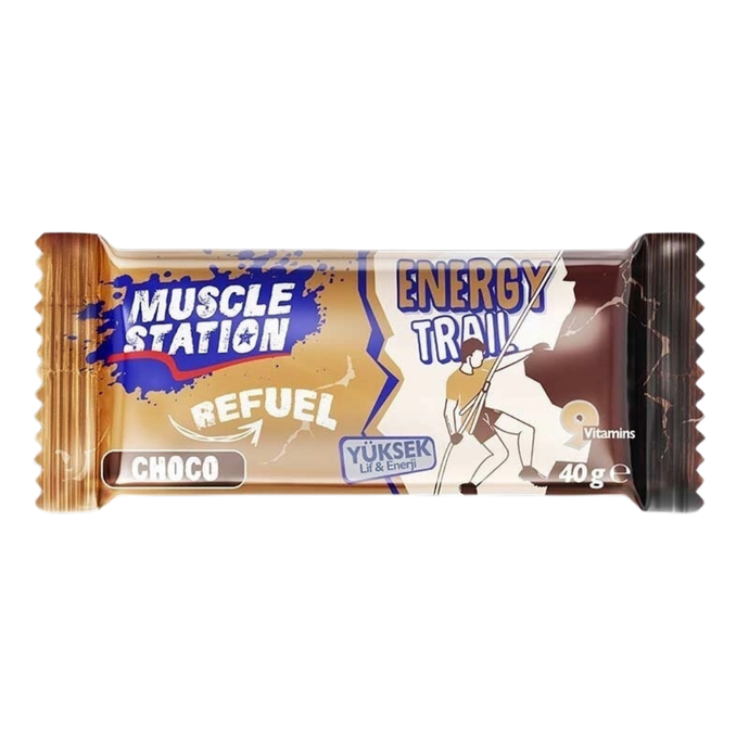 MUSCLE -STATİON -Energy -Trail -Bar -40g