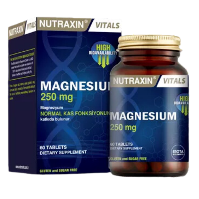 NUTRAXIN Magnesium 250mg Tablet