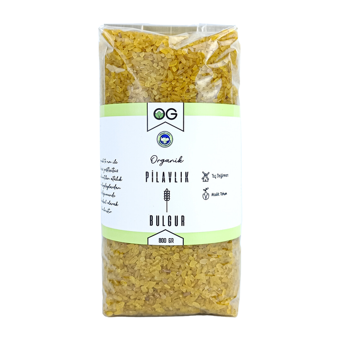 OG NATURAL Organik Pilavlık Bulgur 800g