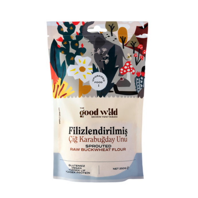 THE GOOD WİLD Filizlendirilmiş Karabuğday Unu 300g