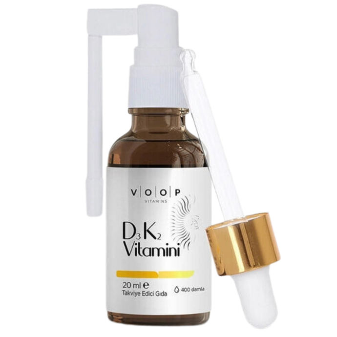 VOOP D3K2 Vitamin D3, Vitamin K2 20ml