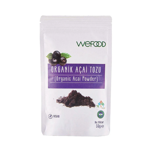 WEFOOD -Organik -Acai -Tozu -35g