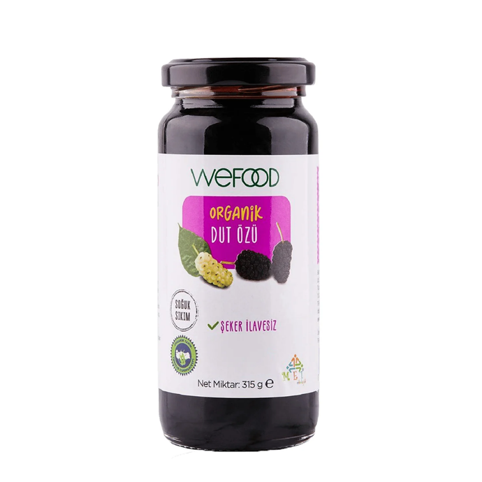 WEFOOD -Organik- Dut -Özü -315g (Soğuk -Sıkım)-