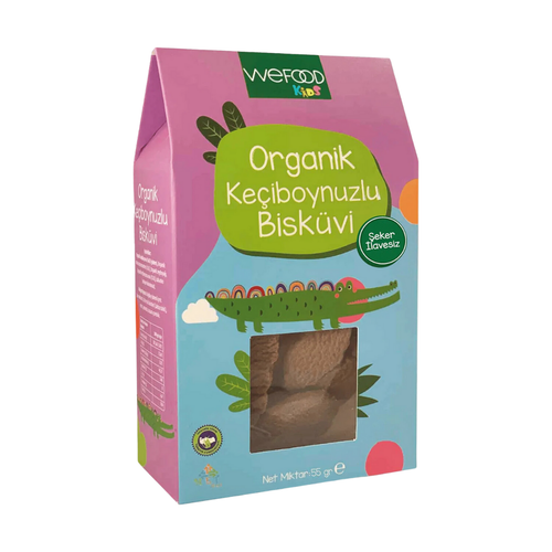 WEFOOD-Kids -Organik -Keçiboynuzlu -Bisküvi -55 g