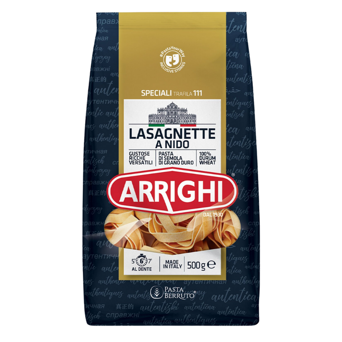 ARRİGHİ Lasagnette A Nido 111 (Fettuccine) 500g