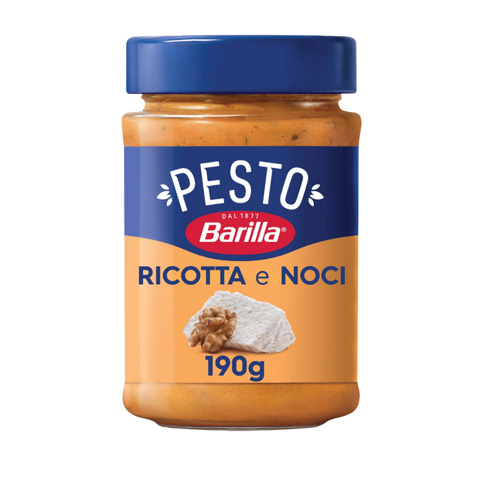 BARİLLA Cevizli Pesto Makarna Sosu (Pesto Ricotta e Noci) 190g