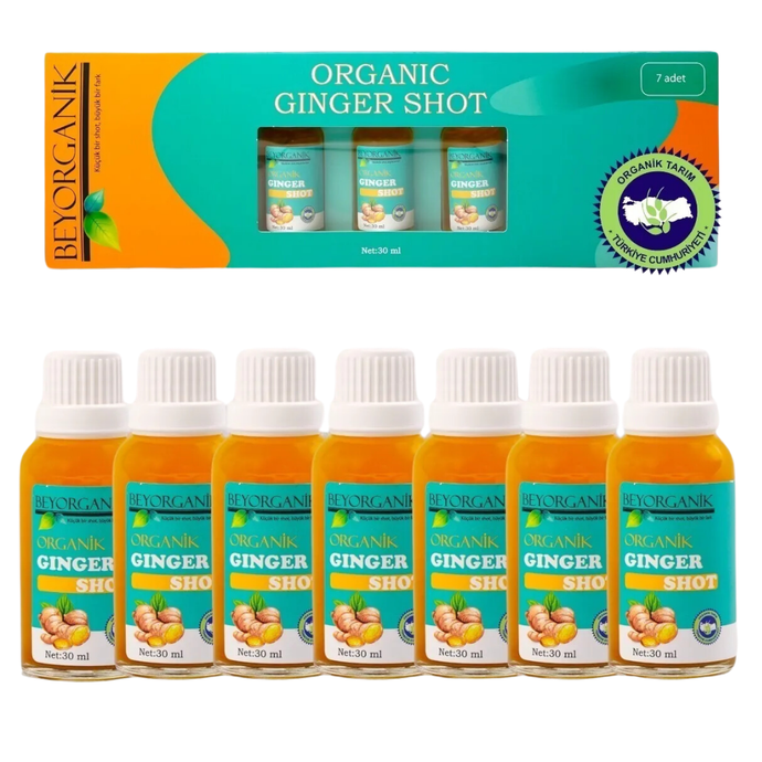 BEYORGANİK Organik Ginger Shot (7adet x 30ml)