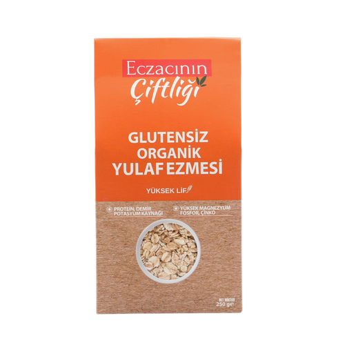 ECZACININ ÇİFTLİĞİ Organik Glutensiz Yulaf Ezmesi 250g