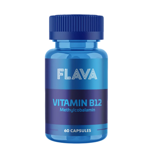 FLAVA Vitamin B12 Metilkobalamin 60 Kapsül