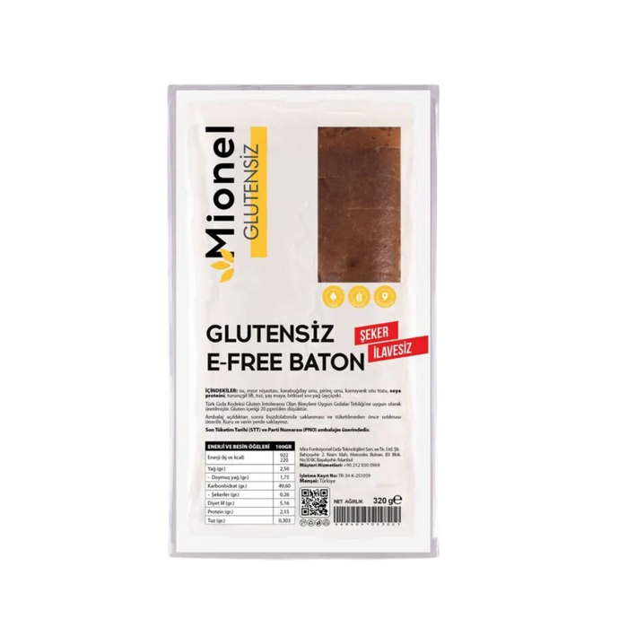 Mionel Glutensiz E-Free Baton Ekmek 320g