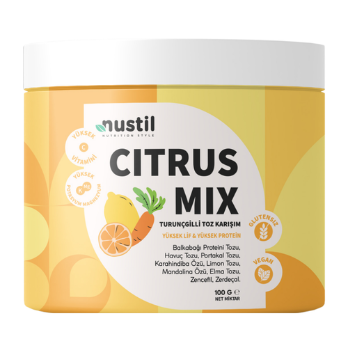 NUSTİL Citrus Mix Turunçgilli Toz Karışım 100g