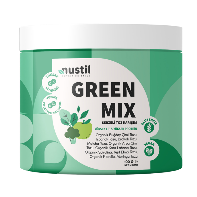 NUSTİL Green Mix Sebzeli Toz Karışım 100g