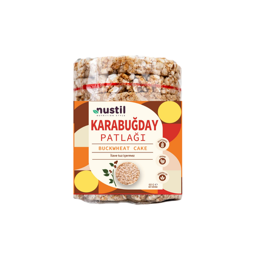 NUSTİL Glutensiz Karabuğday Patlağı 60g