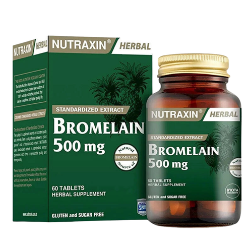 NUTRAXIN Bromelain 500mg 60 Tablet