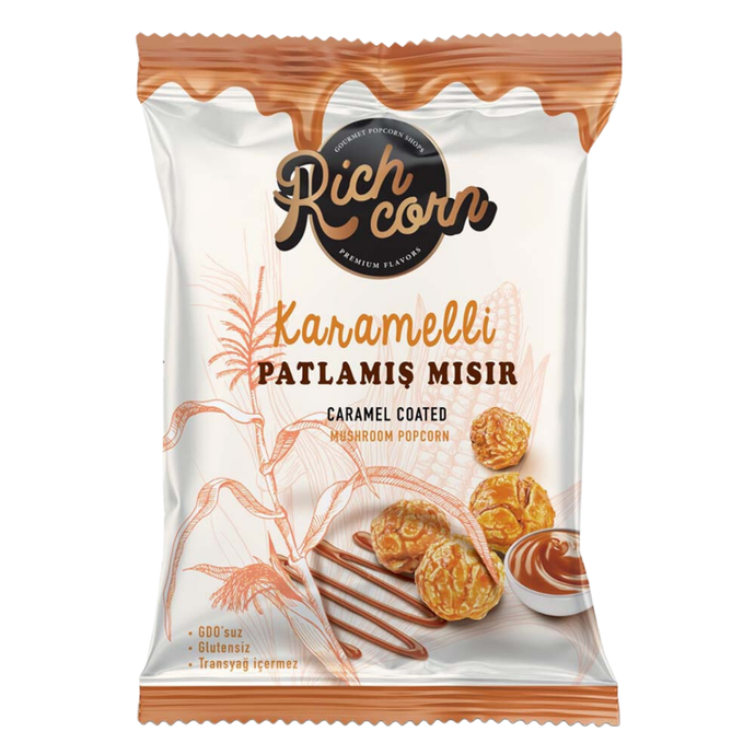 Rich Corn Karamelli Patlamış Mısır 50g