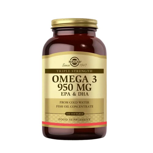 SOLGAR Omega 3 950 mg 100 Kapsül