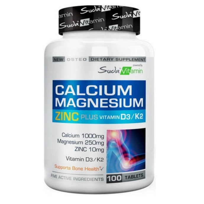 SUDA Vitamin Calcium Magnesium Zinc Plus 100 Tablet