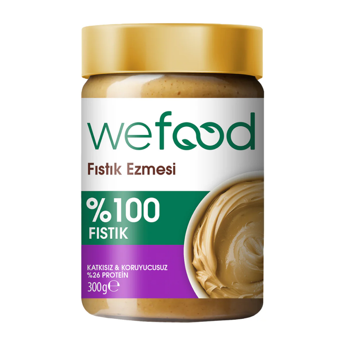 WEFOOD %100 Fıstık Ezmesi 300g