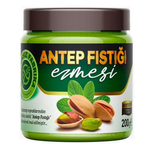 GLUTENSİZ FABRİKA Antep Fıstığı Ezmesi 200G