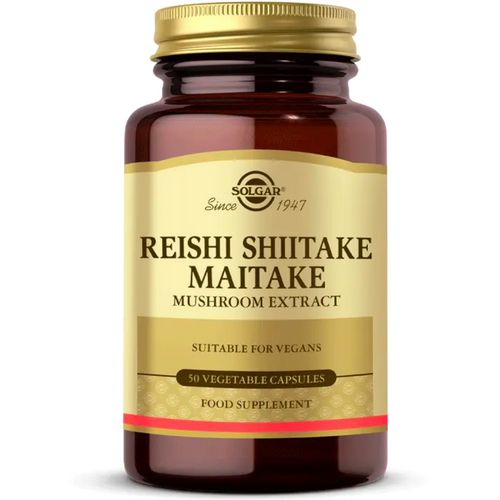 SOLGAR Reishi Shiitake Maitake Mushroom Extract